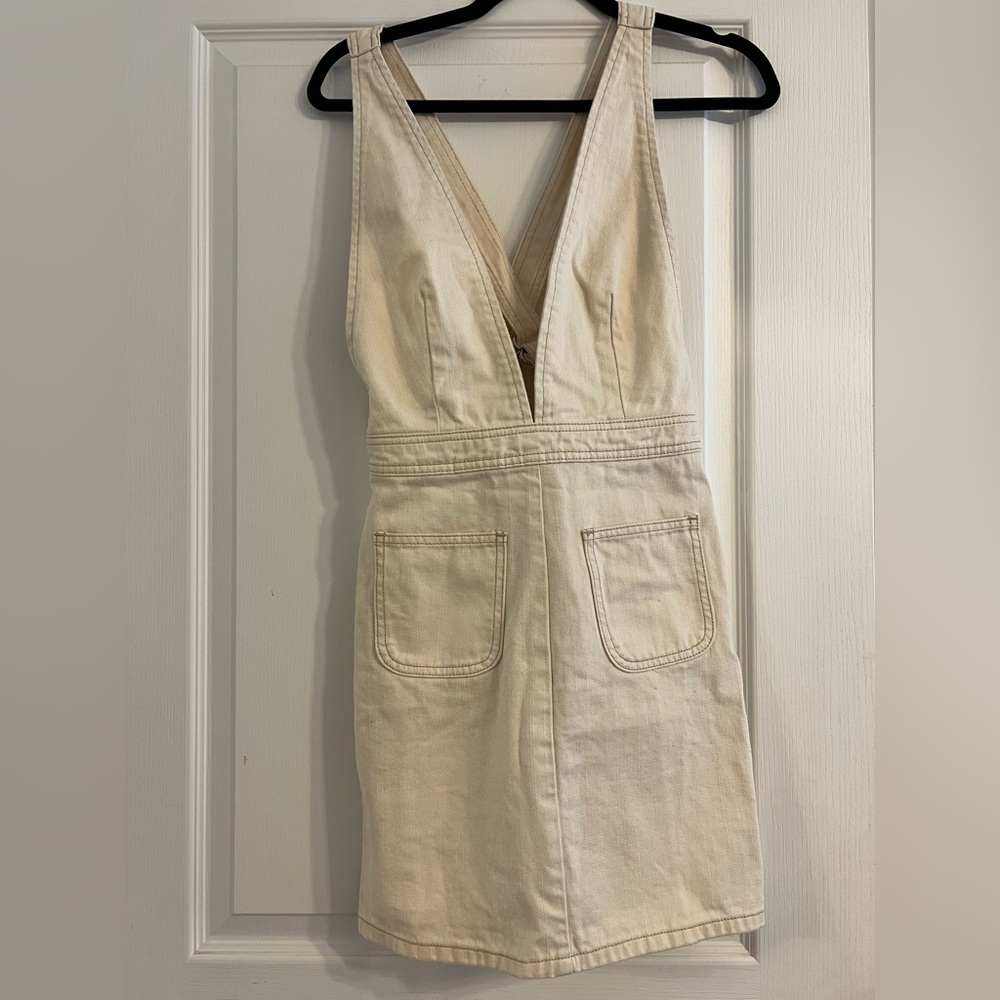 BDG Cream Mini Dress